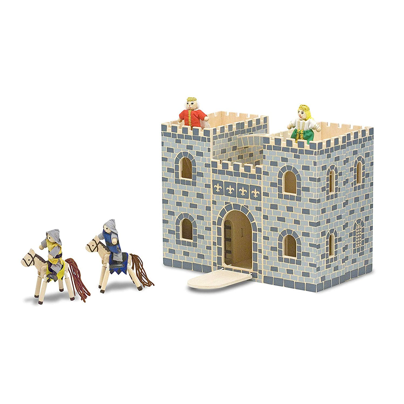 Fold & Go Wooden Castle | Melissa & Doug