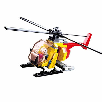 Helicopter: Sluban Aviation - 100 PCS Bricks | Sluban