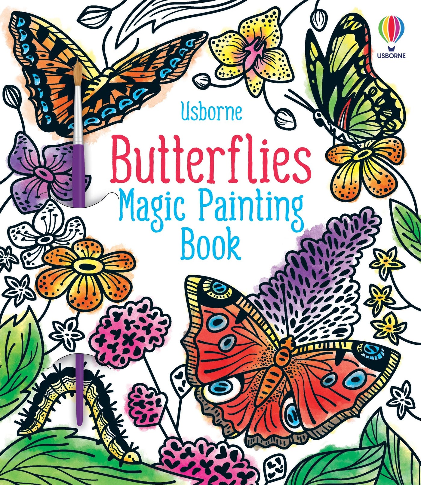 Butterflies Magic Painting Book - Paperback | Usborne Books