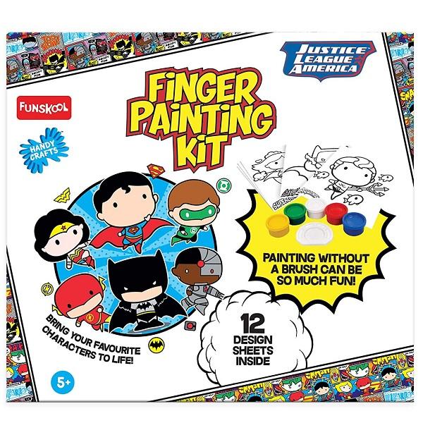 Finger Painting Kit - Justice League | Funskool