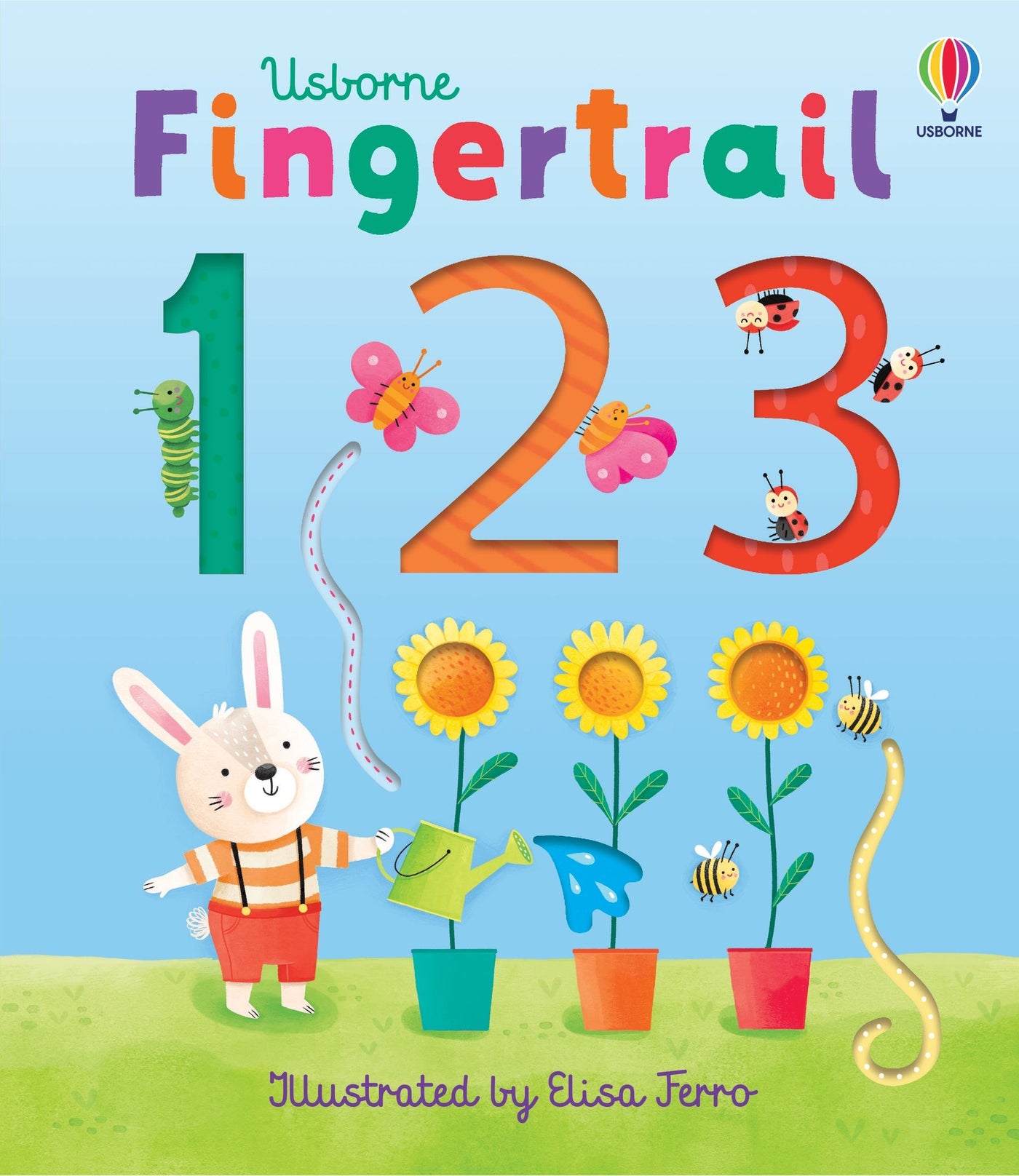 Fingertrail 123 - Board Book | Usborne