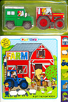 Playtown : On the Farm With Chunky Books - Board Book | Priddy Books