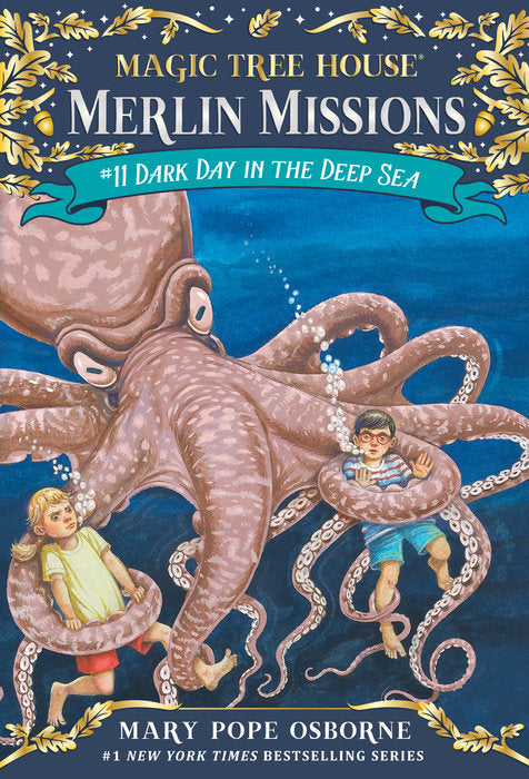 #11 Dark Day in the Deep Sea: Magic Tree House Merlin Missions – Paperback | Mary Pope Osborne
