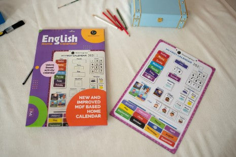 English Home Calendar | Ilearngrow