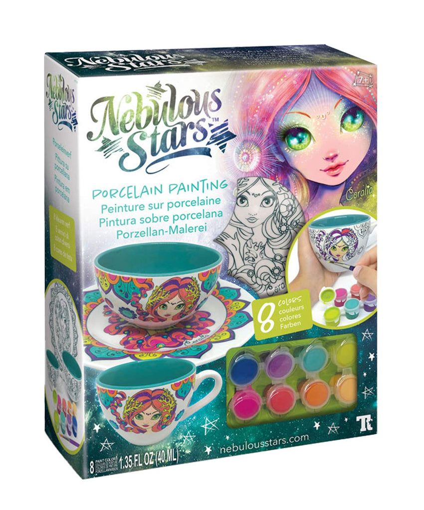 Porcelain Painting | Nebulous Stars