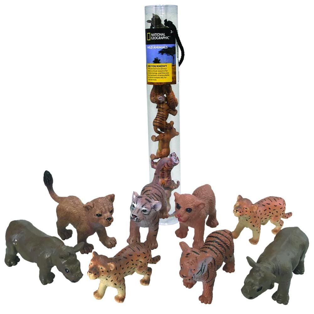 Wild Animals (B)- Tube | National Geographic by National Geographic Toy