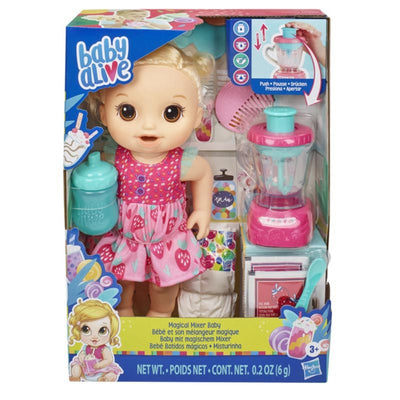 Baby Alive Magical Mixer Baby Doll Product image box packing