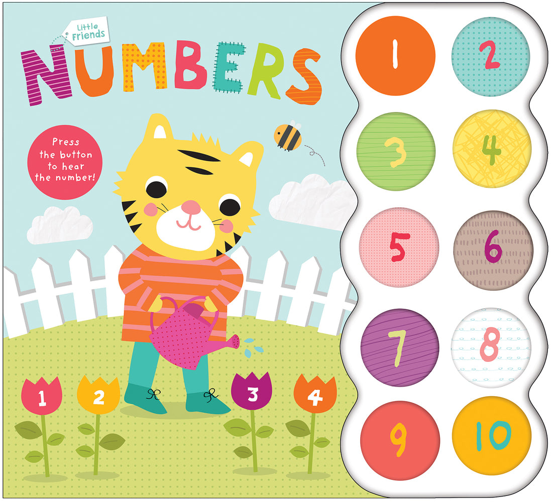 Little Friends Sound Book: Numbers - Board Book | Priddy Book