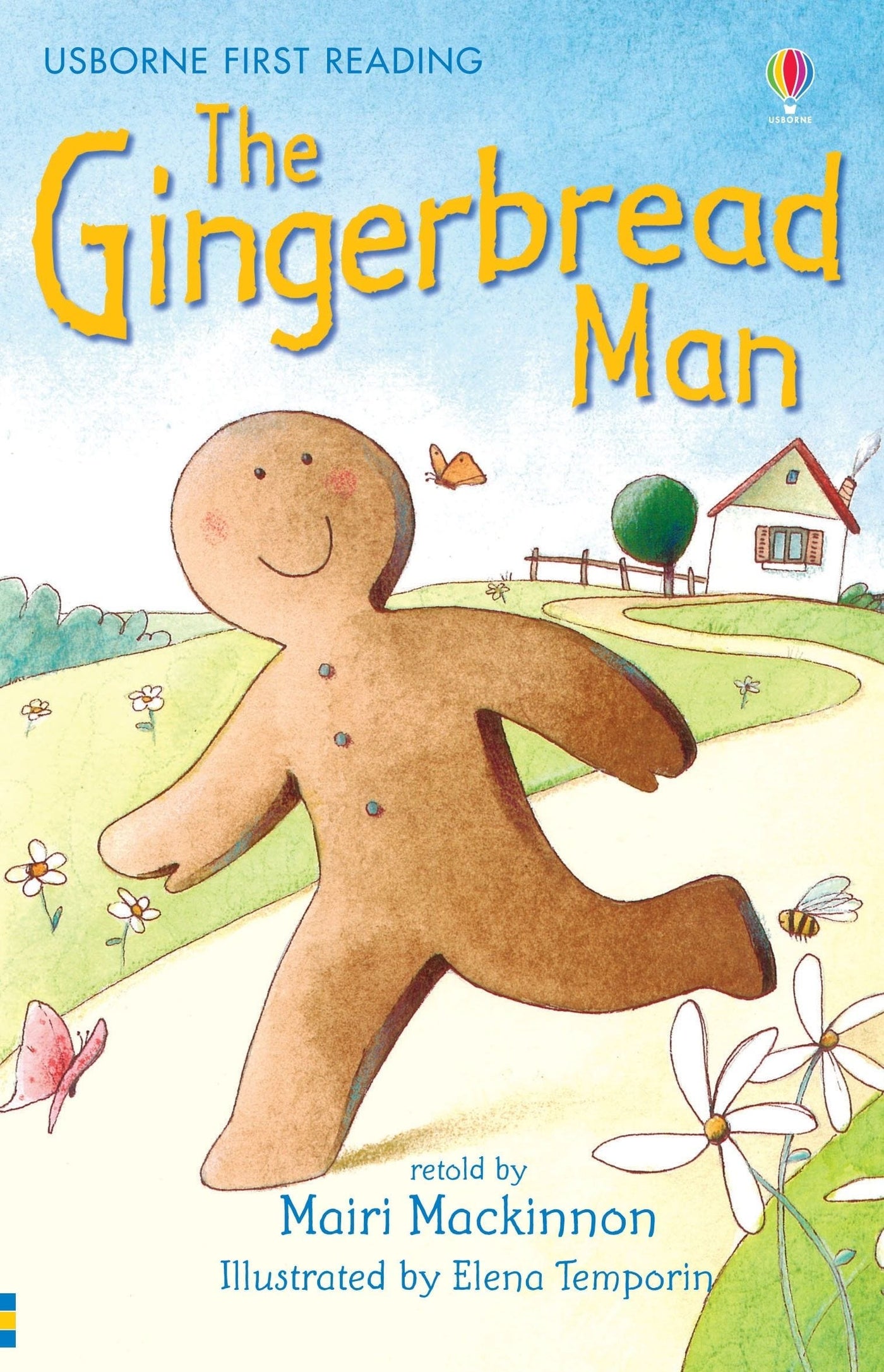 The Gingerbread Man: First Reading Level 3 - Paperback | Usborne Books by Usborne Books UK Book