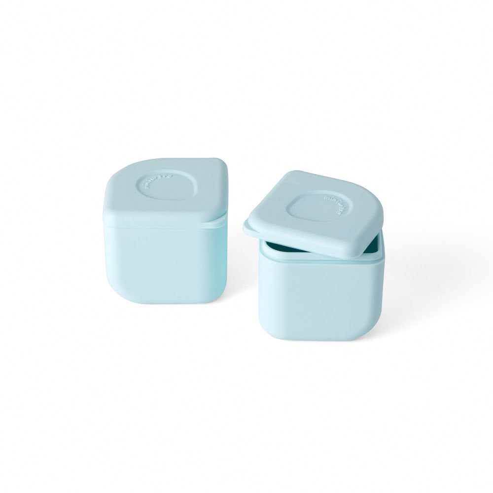 Leakproof Silipods: 2 Piece - Blue | Miniware