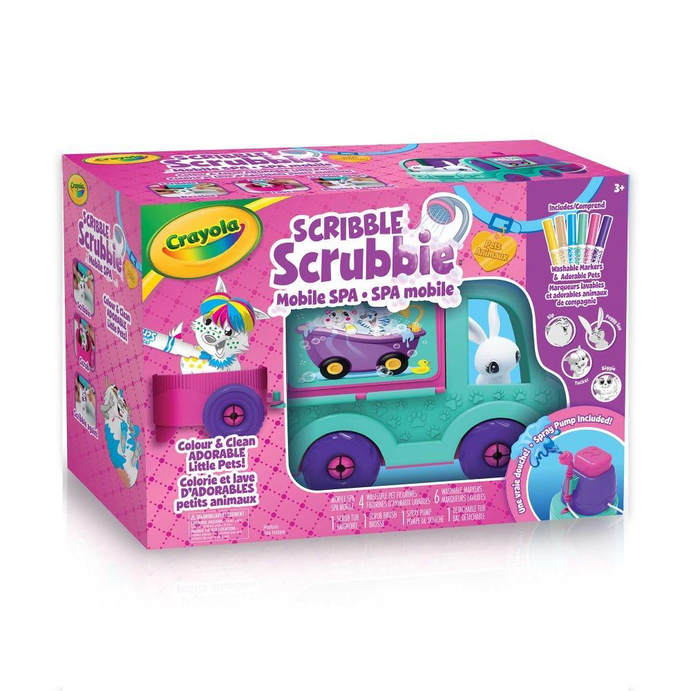 Scribble Scrubbie Pets Mobile Spa Playset | Crayola