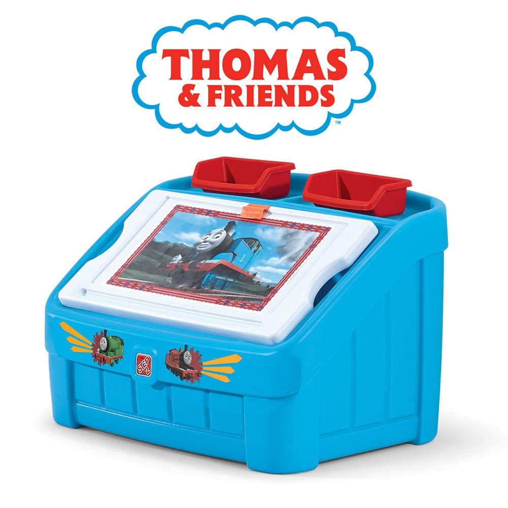 Thomas Box Thomas the Tank Engine™ 2-in-1 Toy Box & Art Lid | Step2 – Krazy ...