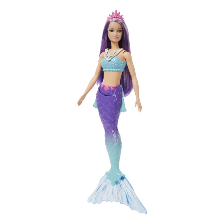 Dreamtopia Mermaid Doll (Purple Hair) | Barbie