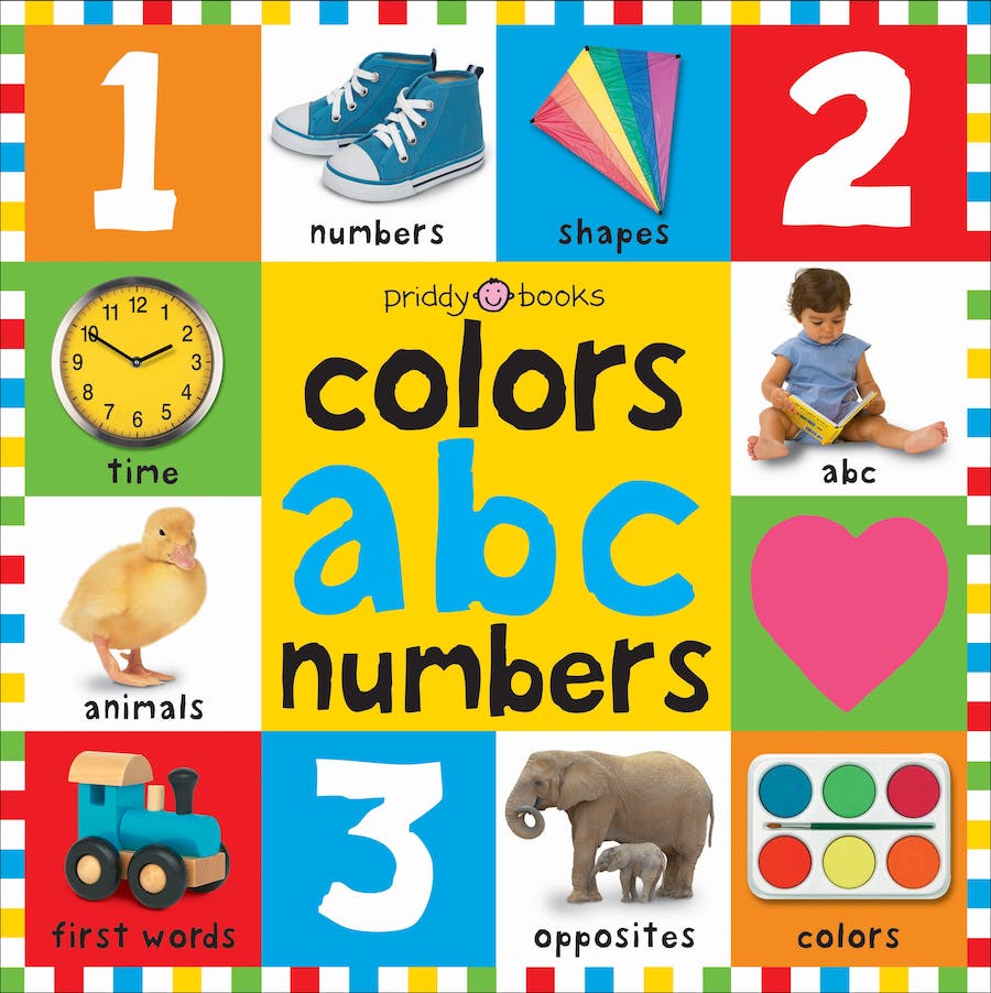 Big Board Books Colors, ABC, Numbers - Board Book | Priddy Books
