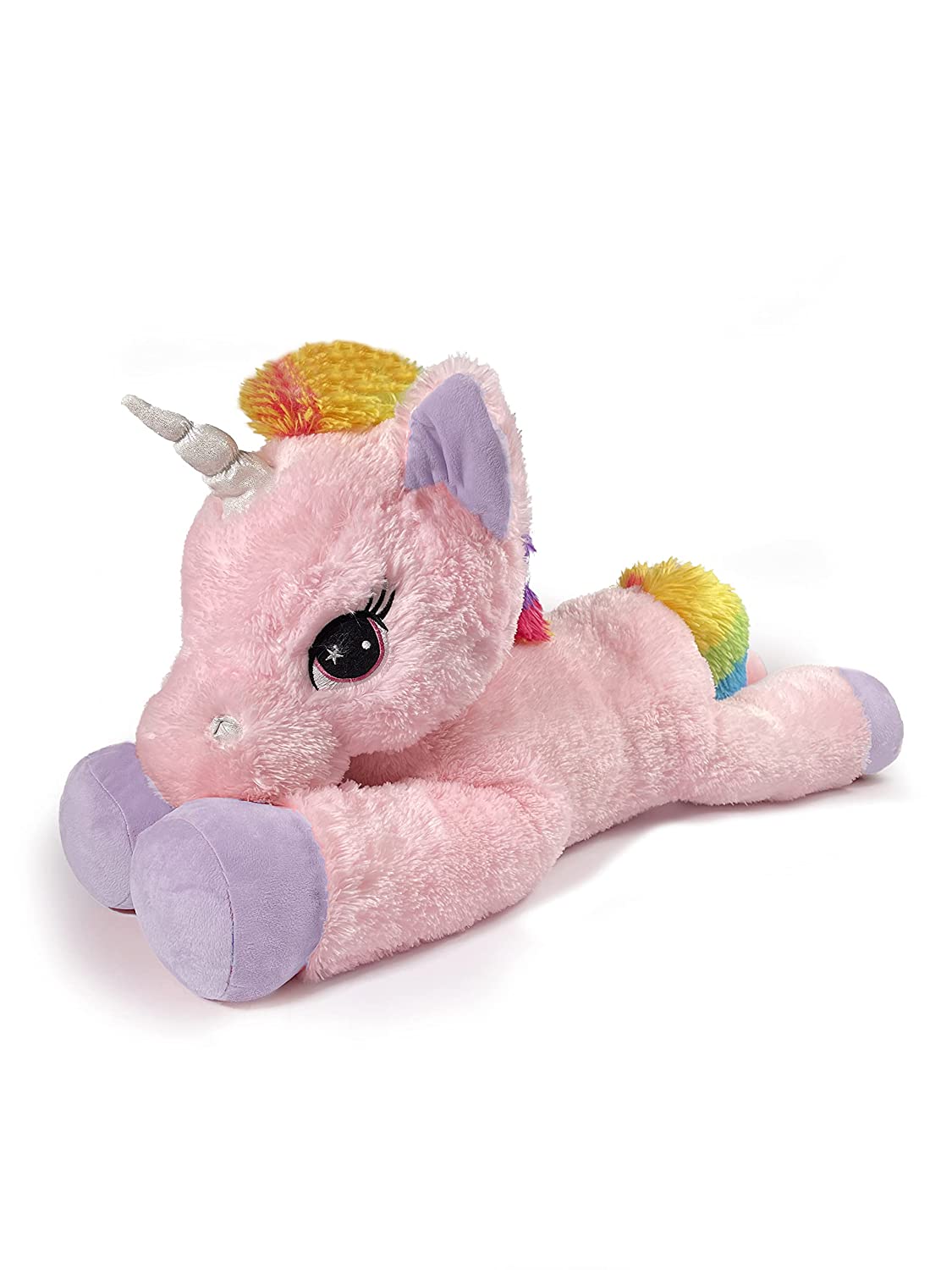 Floppy Unicorn With Purple Paws – Pink ( 52 Cm) | Mirada Kids