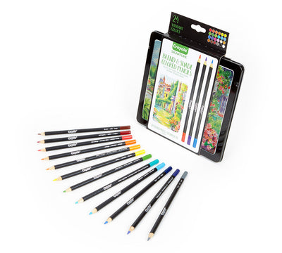 Signature Blend & Shade Coloured Pencils - 24 Count | Crayola