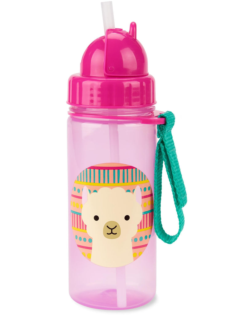 Zoo Straw Bottle: 390ml- Llama | Skip Hop