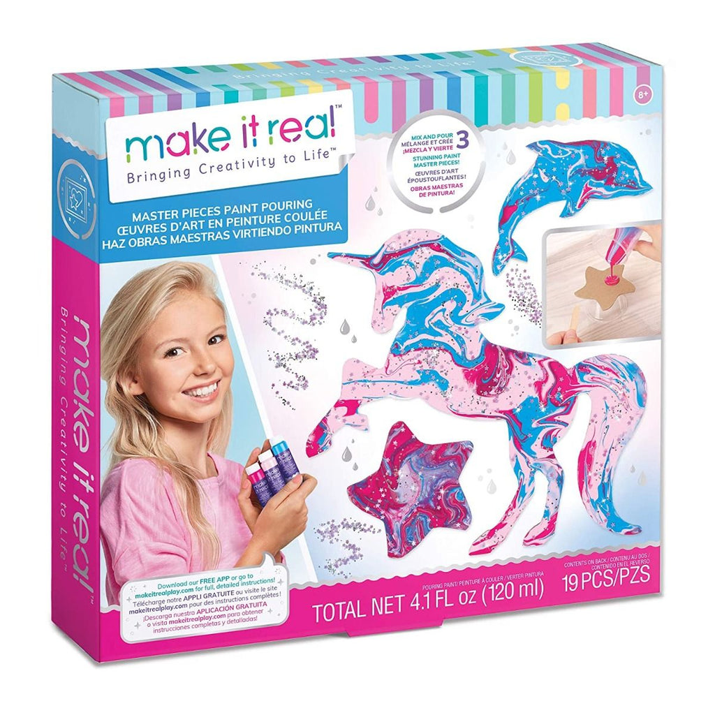 Masterpieces Paint Pouring | Make It Real