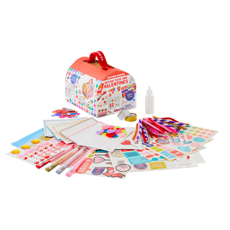 Design Your Own Valentines Kit | Kid Made Modern