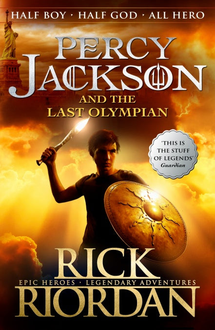 Percy Jackson and the Last Olympian (Book #5 in the seies) - Paperback | Rick Riordan