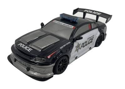 Auto Racing Police - RC Car 1:14 - Black | Playzu