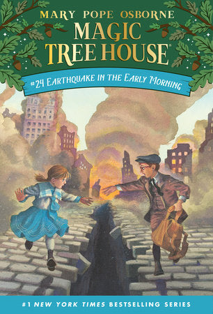 Magic Tree House: #24 Earthquake in the Early Morning - Paperback | Mary Pope Osborne