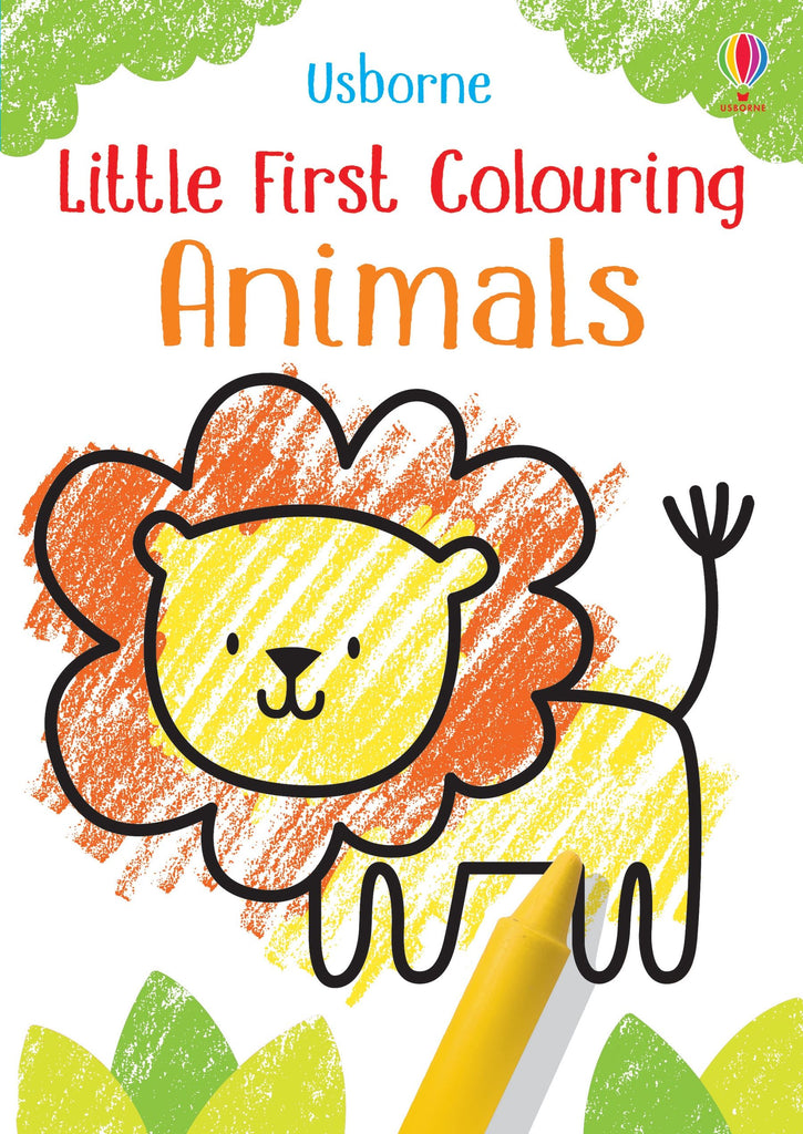 Little First Colouring Animals - Paperback | Usborne Books