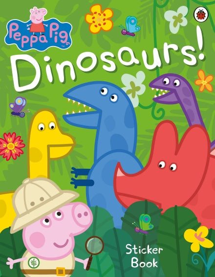 Peppa Pig: Dinosaurs! Sticker Book - Paperback | Ladybird Books