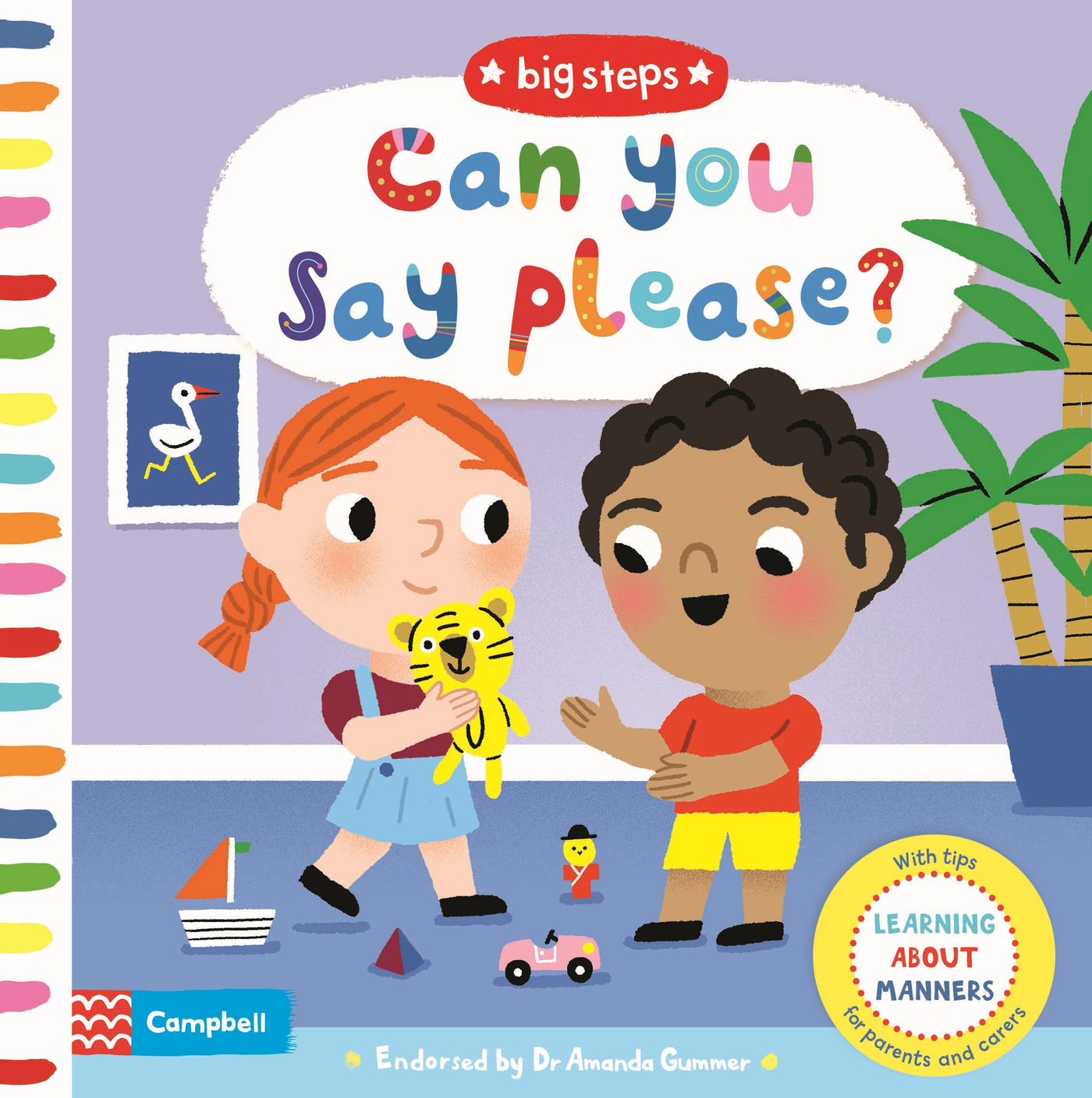 Can You Say Please: Learning About Manners - Board Book | Campbell Books