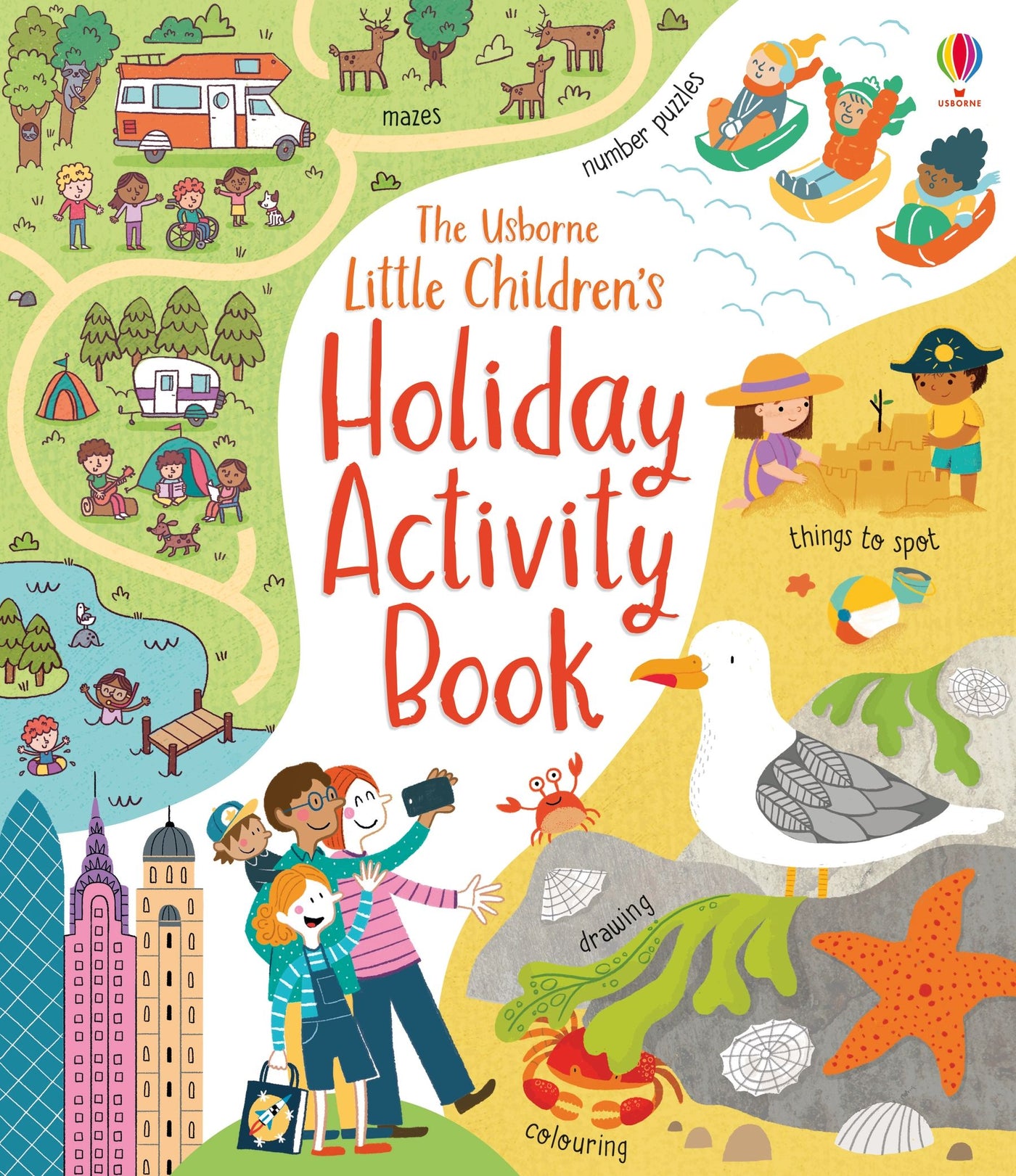 Little Children's Holiday Activity Book - Paperback | Usborne