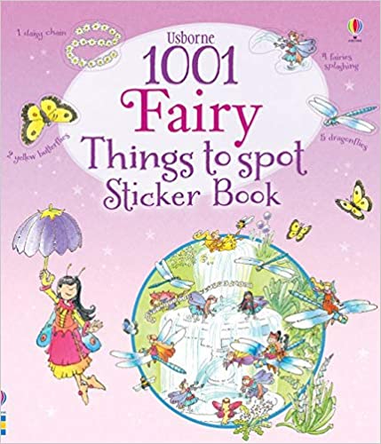 1001 Fairy Things to Spot Sticker Book - Paperback | Usborne