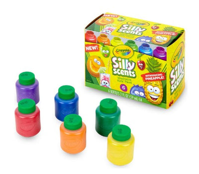 Silly Scents Washable Paints - 6 Count | Crayola