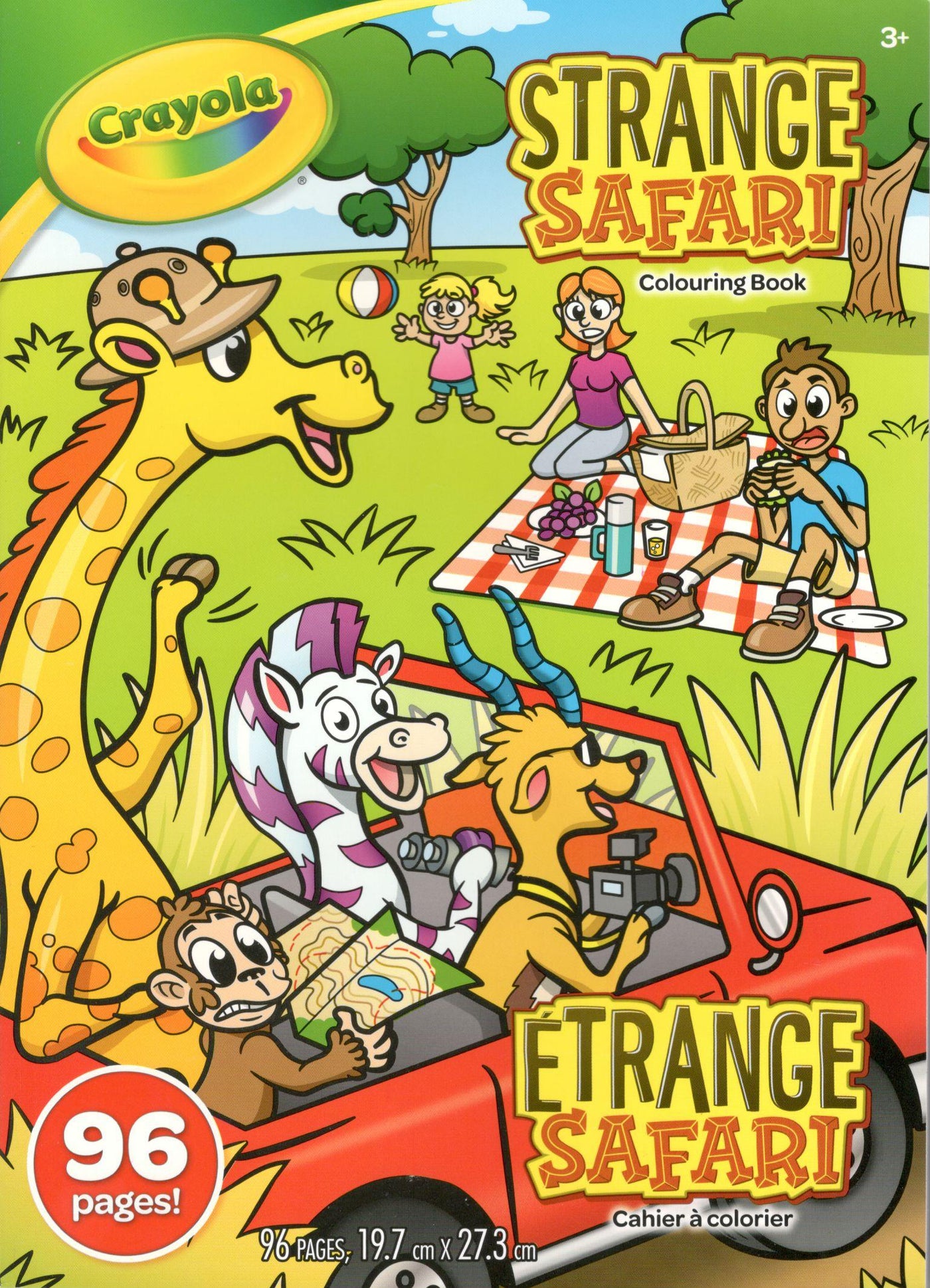 Strange Safari Colouring Book - Paperback | Crayola