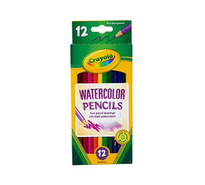 Watercolor Pencils, Full Length, 12 Count | Crayola by Crayola, USA Art & Craft