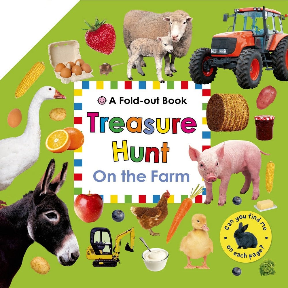 Treasure Hunt: On the Farm - Board Book | Priddy Books by Priddy Books Book