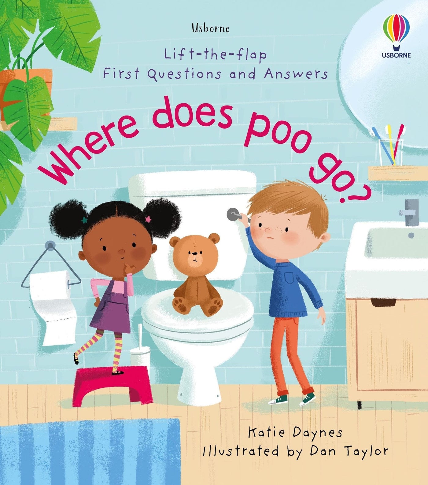 Where Does Poo Go? - Lift-the-Flap, First Questions and Answers - Board Book | Usborne Books by Usborne Books UK Book