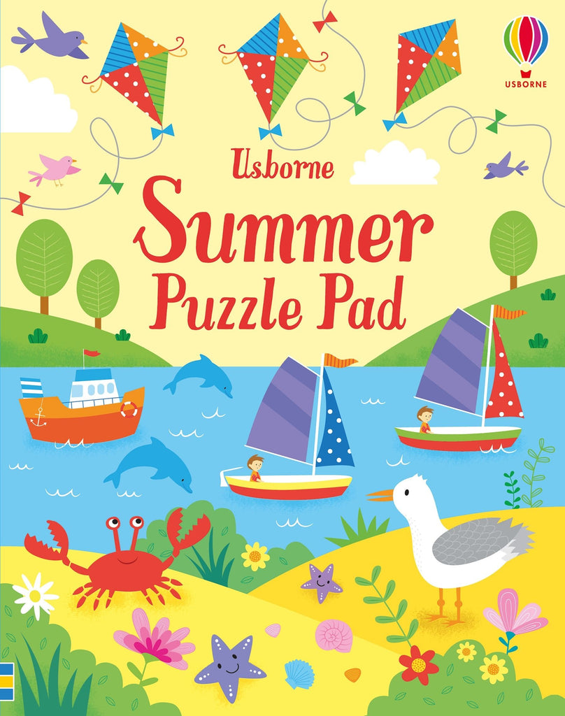 Summer Puzzle Pad - Paperback | Usborne Books