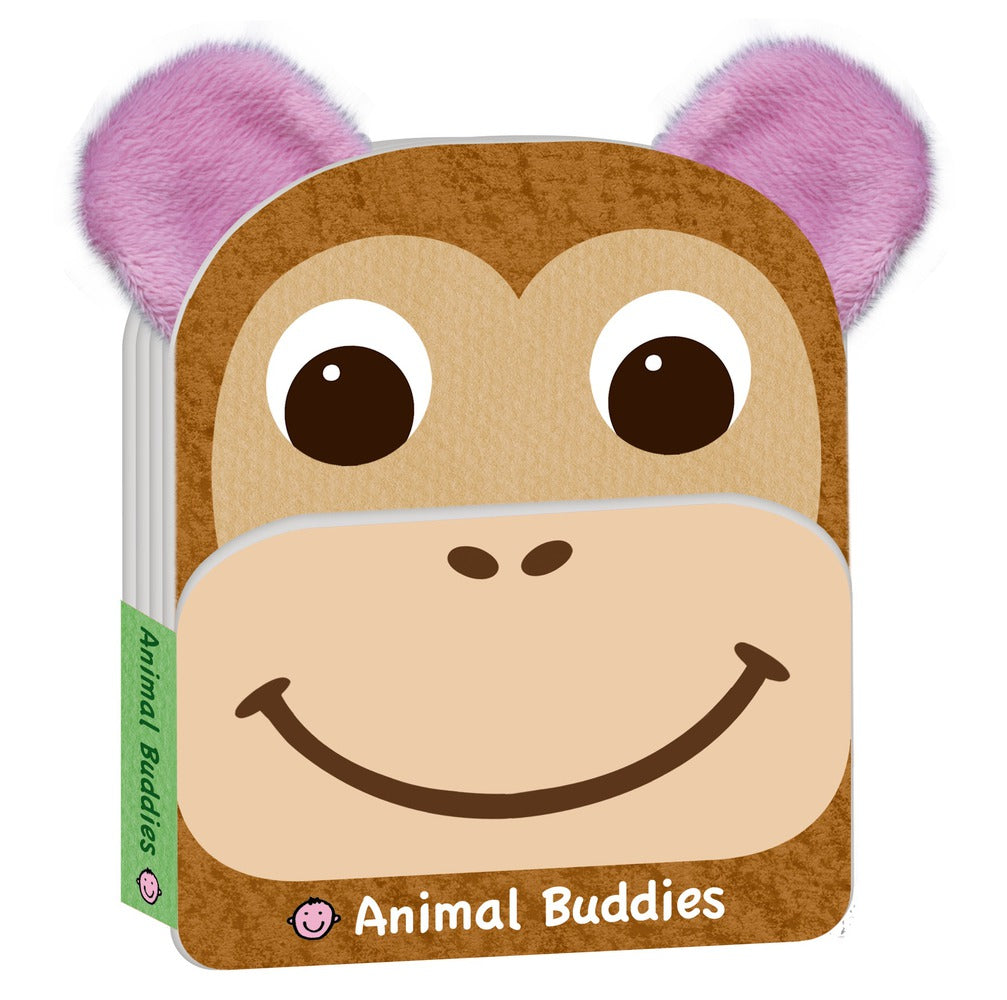 Animal Buddies: Monkey - Board Book | Priddy Books