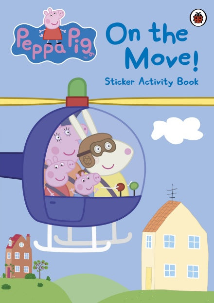 Peppa Pig: On the Move! Sticker Activity Book - Paperback | Ladybird