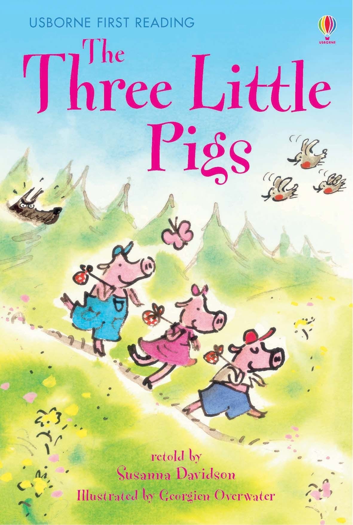 The Three Little Pigs: First Reading Level 3 - Paperback | Usborne Books by Usborne Books UK Book
