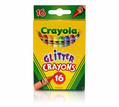 Crayola Glitter Crayons 16 Count | Crayola