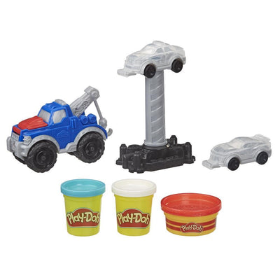 Play-Doh Wheels Tow Truck Toy with 3 Non-Toxic Play-Doh Colors | Hasbro