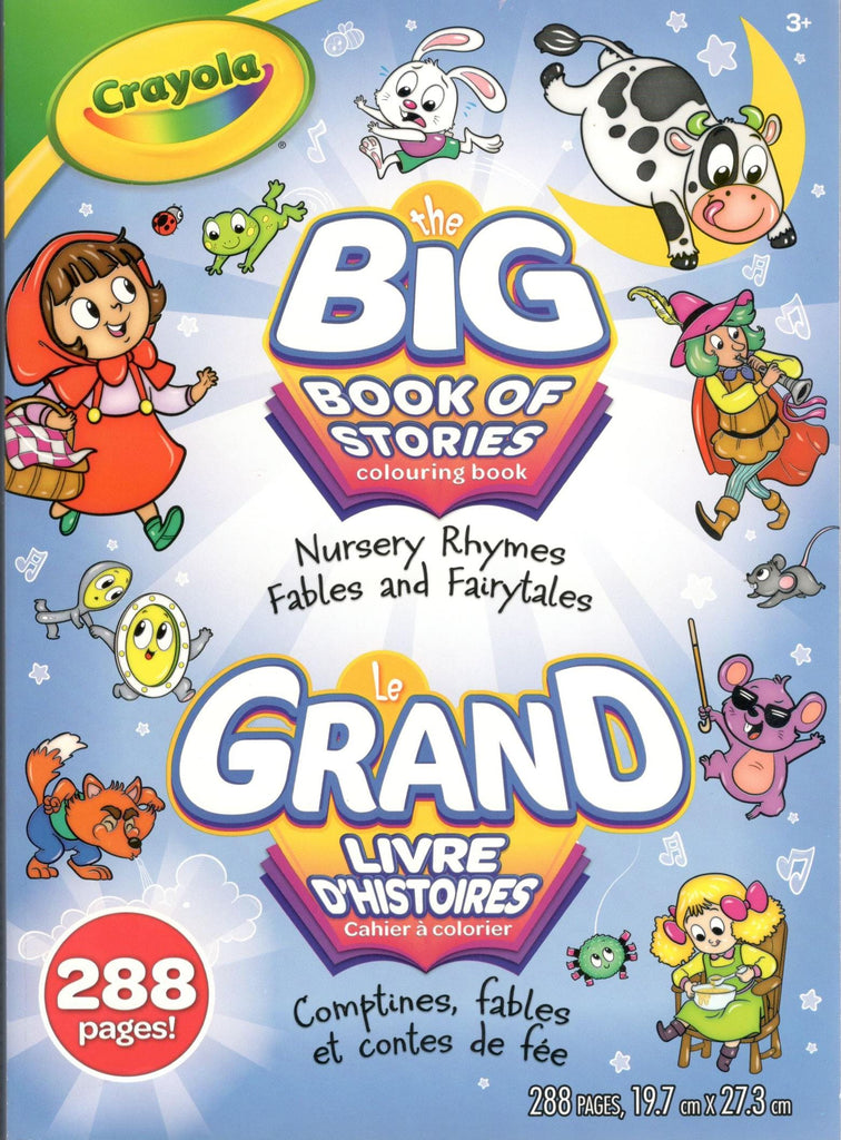 The Big Book Of Stories: Colouring Book - Paperback | Crayola