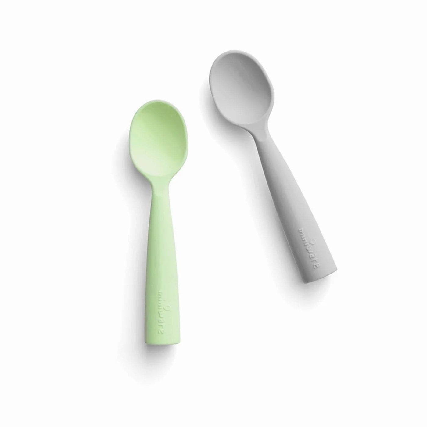 Training Spoon Set - Grey Green | Miniware by Miniware, Taiwan Baby Care