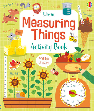 Measuring Things Activity Book - Paperback | Usborne