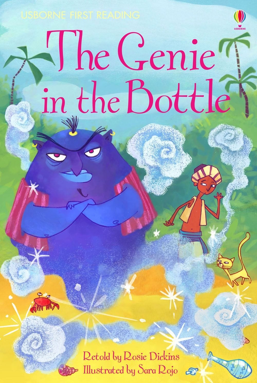 The Genie in the Bottle: First Reading Level 2 - Paperback | Usborne Books by Usborne Books UK Book