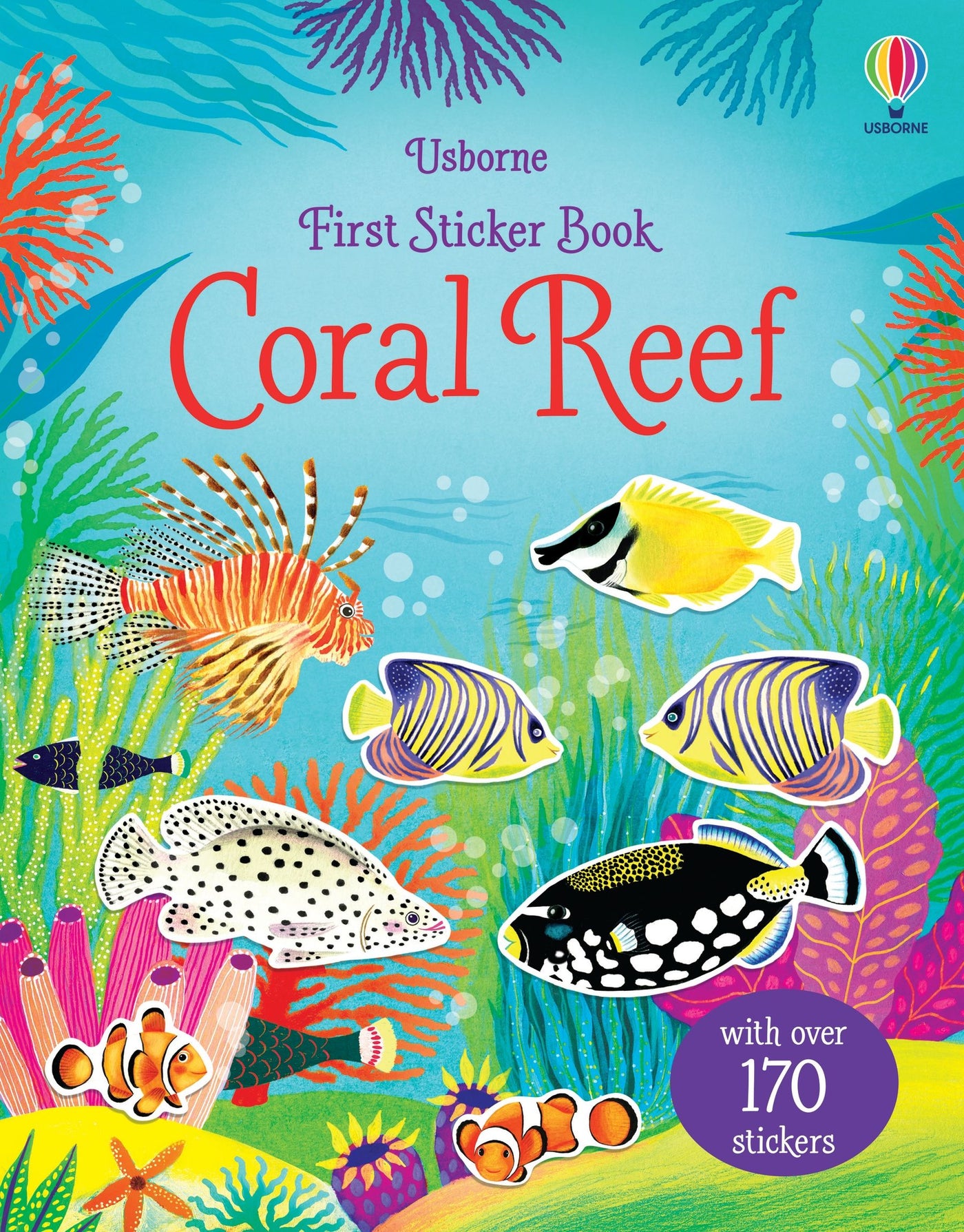 First Sticker Book Coral reef - Paperback | Usborne