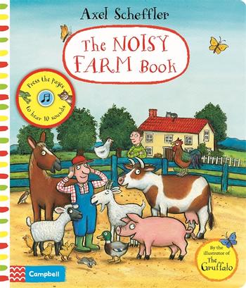 The Noisy Farm Book - Board Book | Campbell Books by Campbell Books Book