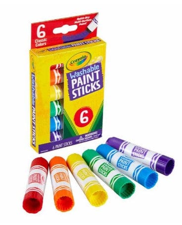 Washable Paint Sticks - 6 Count | Crayola