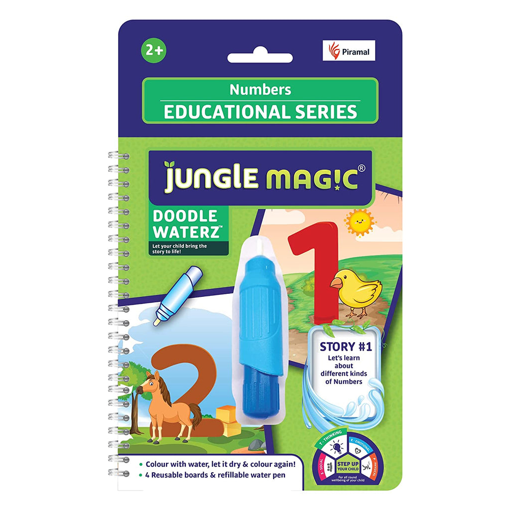 Numbers: Doodle Waterz - Reusable | Jungle Magic